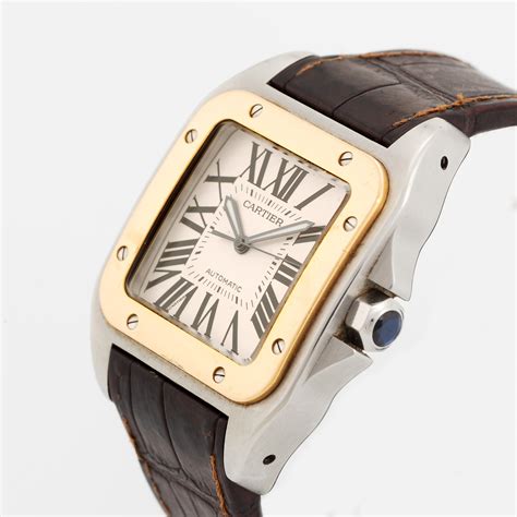 cartier santos 1904 to 2004 price|cartier santos 100 diamond price.